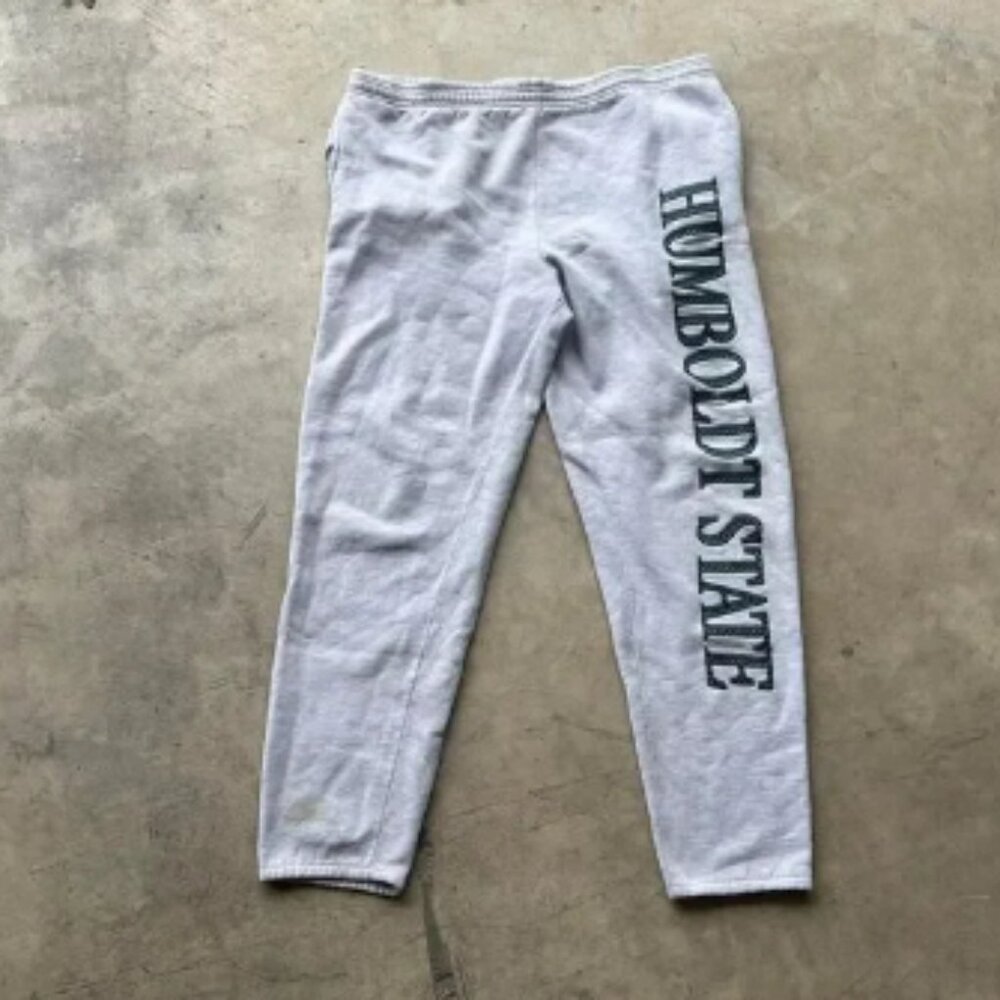 Humboldt State Csu ncaa sweatpants spell out mens size L